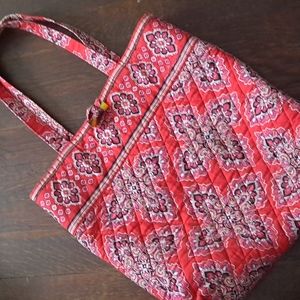 Vera Bradley Frankly Scarlet print bag